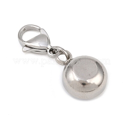 Natural Mixed Stone Charms Pendant Decorations&nbsp;HJEW-JM04211-01