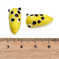 Handmade Lampwork Worm Figurines&nbsp;LA-CBA77D3-01D