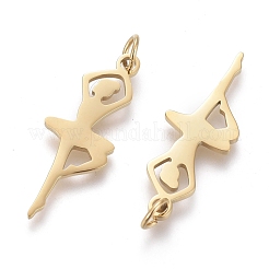 Ion Plating(IP) 304 Stainless Steel Pendants&nbsp;STAS-H100-23G-A