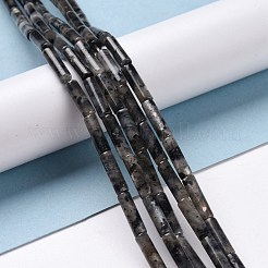 Synthetic Map Stone/Picasso Stone/Picasso Jasper Beads Strands&nbsp;G-D464-15