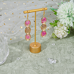 DIY Blank Oval Earring Making Kit&nbsp;DIY-DC0002-07