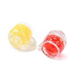 Luminous Transparent Resin Beads&nbsp;RESI-B039-15
