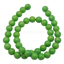 Natural Mashan Jade Beads Strands&nbsp;X-DJAD-10D-17-2