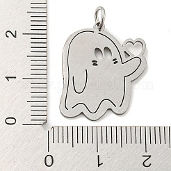 Non-Tarnish Halloween Laser Cut 304 Stainless Steel Pendant&nbsp;STAS-H184-14AP