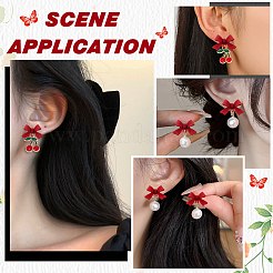42Pcs Alloy Stud Earring Findings&nbsp;EJEW-ME0001-02B