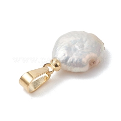 Natural Keshi Pearl Pendants&nbsp;PALLOY-JF04999