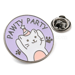 Alloy Enamel Pin Broochs&nbsp;AJEW-Z023-12C