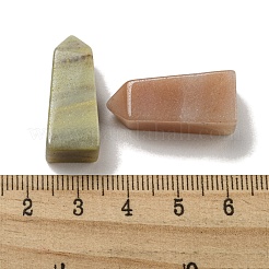 Tower Pointed Natural Amazonite Square Pyramid Figurines&nbsp;G-P531-01