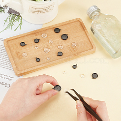 DIY Flat Round Pendant Making Kit&nbsp;DIY-DC0001-17