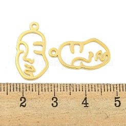Brass Pendants&nbsp;KK-K382-09A-G