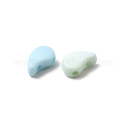 不透明なアクリルビーズ  ティアドロップ  ミックスカラー  9x5.5x3.7mm  穴：1.4mm  約5000個/500g&nbsp;OACR-H051-09