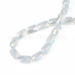 Electroplate Glass Beads Strands&nbsp;EGLA-N002-25-E03