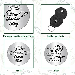 201 Stainless Steel Commemorative Coin&nbsp;AJEW-CN0002-35D