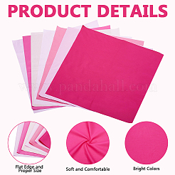 7Pcs Cotton Pure Color Fabric&nbsp;AJEW-WH0481-631A