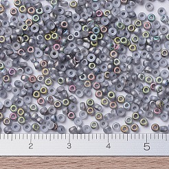 MIYUKIラウンドロカイユビーズ  日本製シードビーズ  （rr4557) vitrailマット  11/0  2x1.3mm  穴：0.8mm  約1100PCS /ボトル  10 G /ボトル&nbsp;SEED-JP0008-RR4557