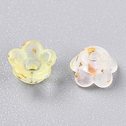 Frosted Transparent Acrylic Beads&nbsp;OACR-N137-72F