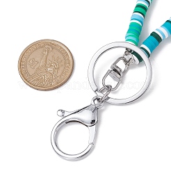 Handmade Polymer Clay ID Card Neck Strap Card Holder&nbsp;HJEW-JM02508