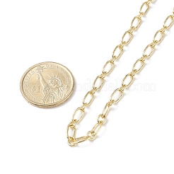 Brass Link Chains Necklaces for Men Women&nbsp;NJEW-JN03769