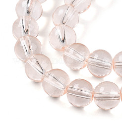 Baking Paint Transparent Glass Beads&nbsp;X1-DGLA-N006-8mm-02