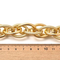 Punk & Hiphop Style Alloy Rolo Chains Link Bracelets for Women Men&nbsp;LS-BJEW-K270-01G