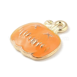 Halloween Theme Alloy Enamel Pendants&nbsp;ENAM-Z010-03A-KCG