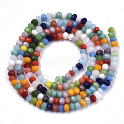 Opaque Glass Beads Strands&nbsp;GLAA-N041-007