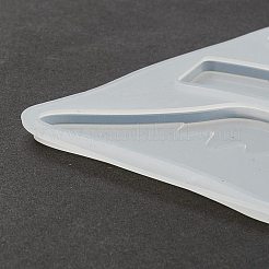 爪のヘアクリップカボションシリコーン型  レジン型  UVレジン＆エポキシ樹脂のジュエリー作り用  ホワイト  141x151.5x4mm  内径：39~45x64.5~72.5mm&nbsp;DIY-L065-05