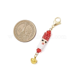 Glass Pendant Decorations&nbsp;HJEW-MZ00359-01