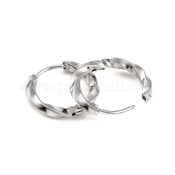 Non-Tarnish 304 Stainless Steel Hoop Earrings&nbsp;EJEW-M218-05P