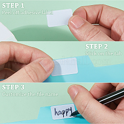 PP Plastic Binder Dividers&nbsp;DIY-WH0504-662
