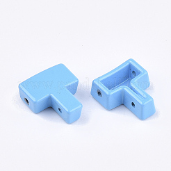 Spray Painted Alloy Multi-Strand Links&nbsp;PALLOY-T068-04-49