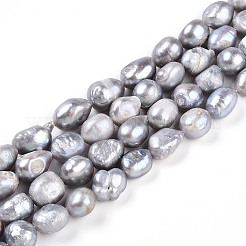 Natural Cultured Freshwater Pearl Beads Strands&nbsp;PEAR-N014-08L