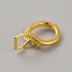 925 Sterling Silver Twister Clasps&nbsp;STER-WH0008-39G