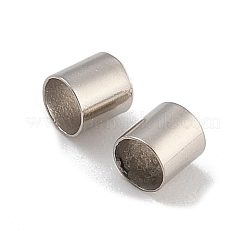 Brass Tube Beads&nbsp;KK-B120-03A-P