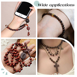 540Pcs 12 Colors Natural Unfinished Wood Beads&nbsp;WOOD-WR0001-16