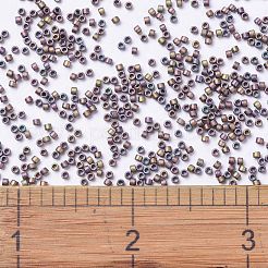 MIYUKIデリカビーズ  シリンダー  日本製シードビーズ  11/0  （db1056)マットメタリックトープゴールドアイリス  1.3x1.6mm  穴：0.8mm  約2000PCS /ボトル  10 G /ボトル&nbsp;SEED-JP0008-DB1056