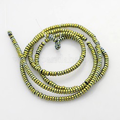 Electroplate Non-magnetic Synthetic Hematite Beads Strands&nbsp;G-J216D-07