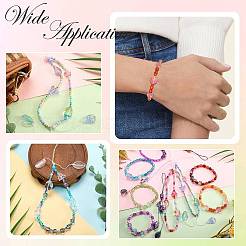 80Pcs Gradient Color Transparent Glass Beads&nbsp;GLAA-SZ0002-26D