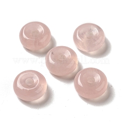 天然混合宝石ヨーロッパペンダント  ドーナツ/円盤チャーム  大穴ペンダント  16~17x6~7mm  穴：3~3.5mm&nbsp;G-M397-01