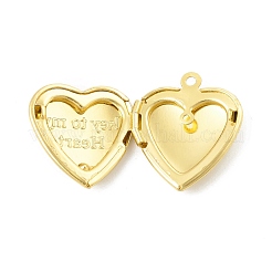 Rack Plating Brass Enamel Locket Pendants&nbsp;KK-B053-41G