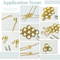 200Pcs 304 Stainless Steel Split Rings&nbsp;STAS-BBC0006-18B
