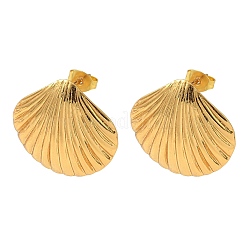 304 Stainless Steel Stud Earrings&nbsp;SA-CBA46AF-06G-02
