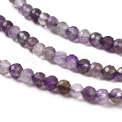 Natural Amethyst Beads Strands&nbsp;G-RM2025-29-3.5mm