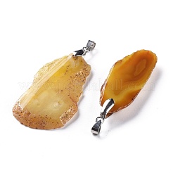 Natural Agate Big Pendants&nbsp;G-H231-19