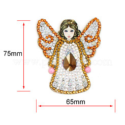DIY Keychain Diamond Painting Kits&nbsp;DIAM-PW0001-120
