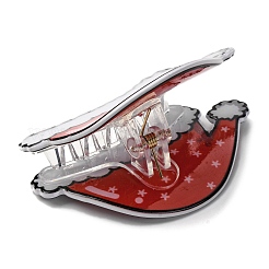 Christmas Claw Plastic Claw Hair Clips&nbsp;PHAR-K006-01B