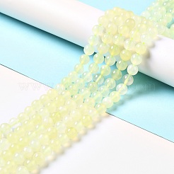 Natural New Jade Beads Strands&nbsp;G-F716-04A