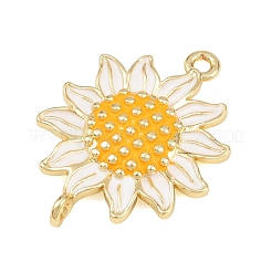 Brass Enamel Connector Charms&nbsp;KK-L275-41G-02