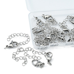 15Pcs 304 Stainless Steel Chain Extender&nbsp;STAS-FS0001-29