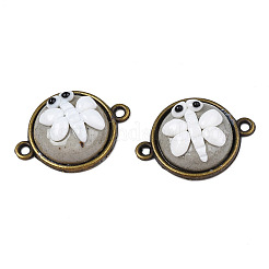 Handmade Porcelain Connector Charms&nbsp;PORC-N004-148